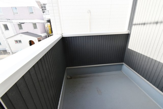 笠屋町戸建のバルコニー