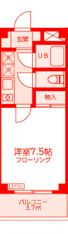 シンフォニア・Fの間取り