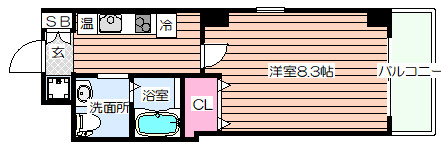【間取り】 | リズ新北野