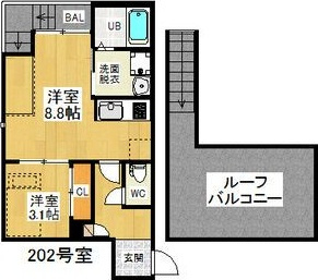 GRANDTIC名古屋山王の間取り