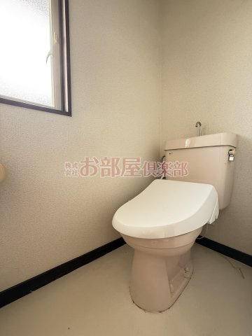 グリーンタウンⅡのトイレ|ゆったりとした空間のトイレです