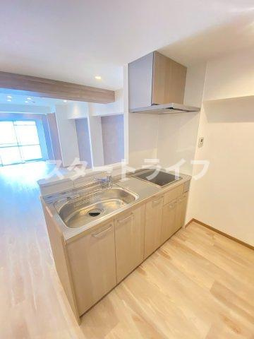 大阪市淀川区宮原４丁目の賃貸マンションのキッチン
