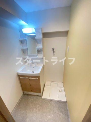 大阪市淀川区宮原４丁目の賃貸マンションの洗面所