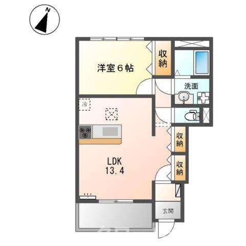 シャトーミニヨンの間取り