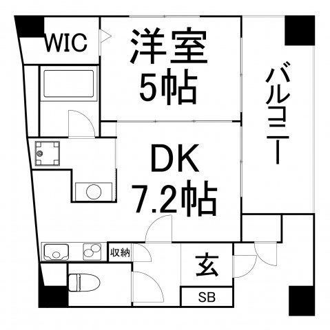 【間取り】 | セイワパレス新梅田