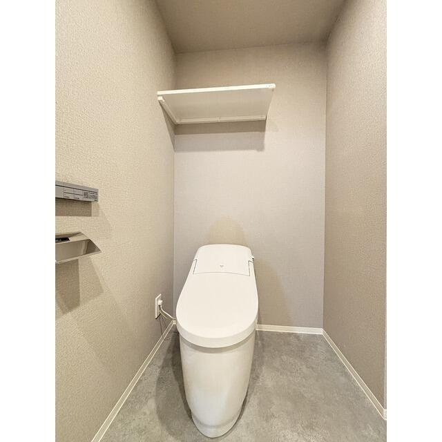 ガーデンレジデンス恵比寿のトイレ|コンパクトで使いやすいトイレです