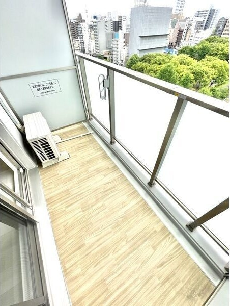エスリード金山リュクスのバルコニー