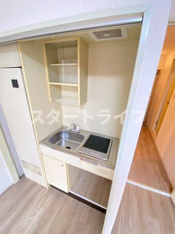 大阪市淀川区西中島１丁目の賃貸マンションのキッチン