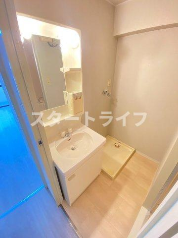 大阪市淀川区西中島１丁目の賃貸マンションの洗面所