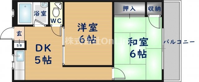 メゾン寿の間取り