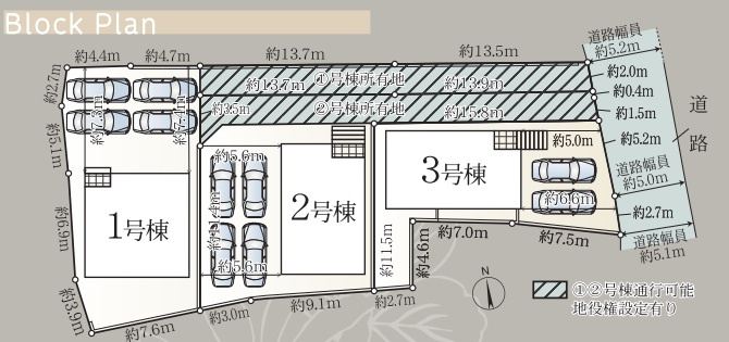 クレイドルガーデン　裾野市稲荷　第1　全3棟
