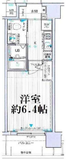エスリード野田阪神駅前の間取り