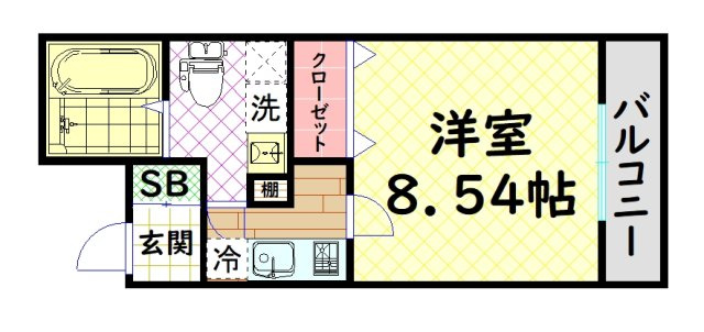 【間取り】 | プロスパーハイツ深井