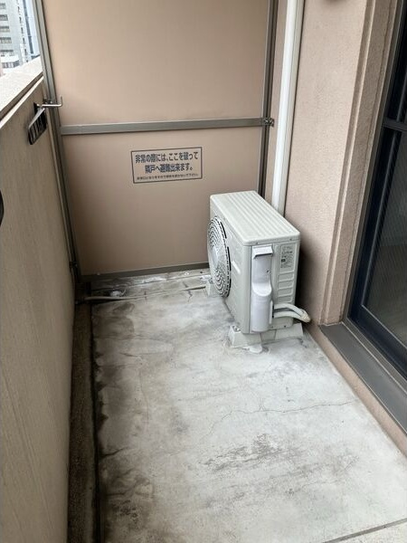 TQレジデンス名古屋錦(旧CASSIA錦本町通)のバルコニー