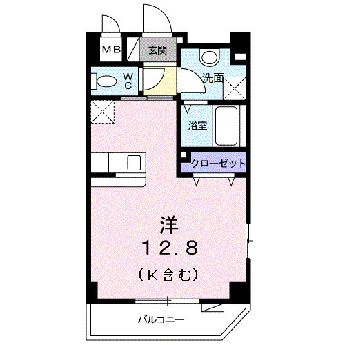 【間取り】 | マンション　ベルリッチ