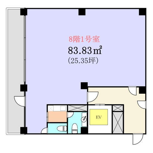 【間取り】 | 日宝茅場町ビル