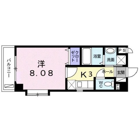 【間取り】 | コーポＹＡＫＡ・松尾