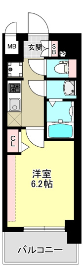 【間取り】 | プレリス北巽駅前ラバルス