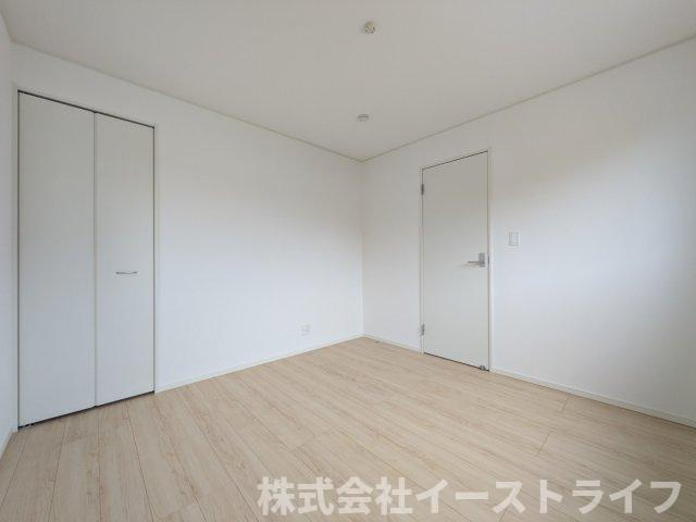 【新築戸建】　いわき市平豊間第9　全2棟の寝室|同社施工の寝室に家具を配置したイメージ画像です
※本画像はCGで作成しており、実際に現地に 家具は置かれておりません。また、価格に 家具は含まれておりません。