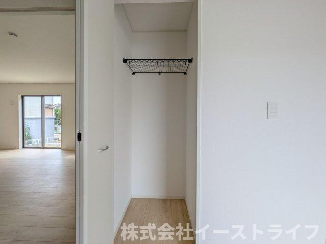 【新築戸建】　いわき市平豊間第9　全2棟の冷暖房・空調設備|同社施工写真　浴室乾燥機付きリモコン
