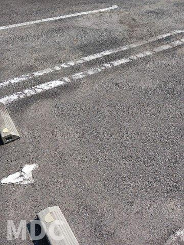 板野郡北島町北村字壱町四反地のアパートの駐車場