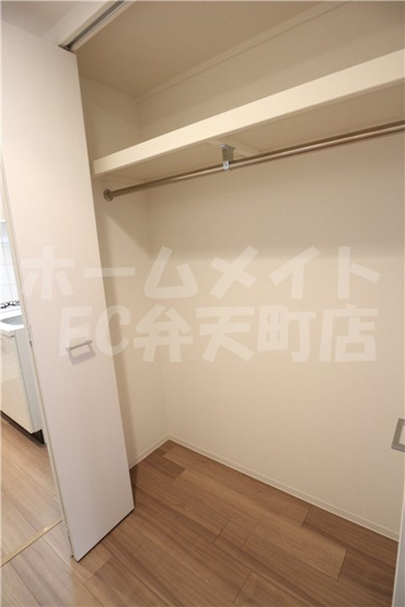 【収納】 | エスプレイスOSAKAベイシティ | 専用の収納スペースです