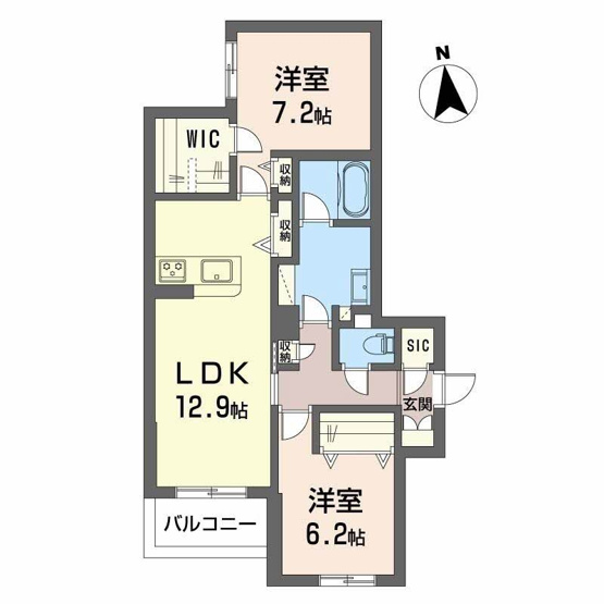 【間取り】 | シャーメゾンアリー