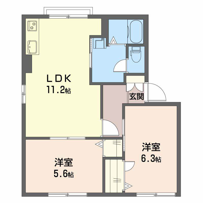 タウニィ石川 A棟