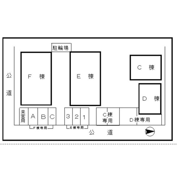 フォレストガーデンＤ棟の区画図