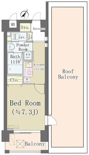 プラザ西品川の間取り