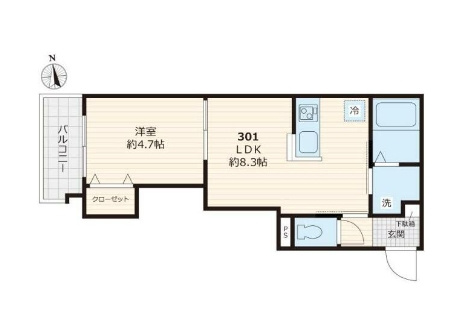 GLガーデン町屋の間取り