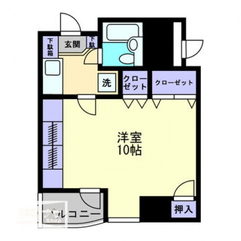 アーバン錦町の間取り|間取図
