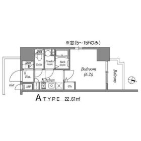 エスリード難波ザ・ゲートの間取り|エスリード難波ザ・ゲート　間取り