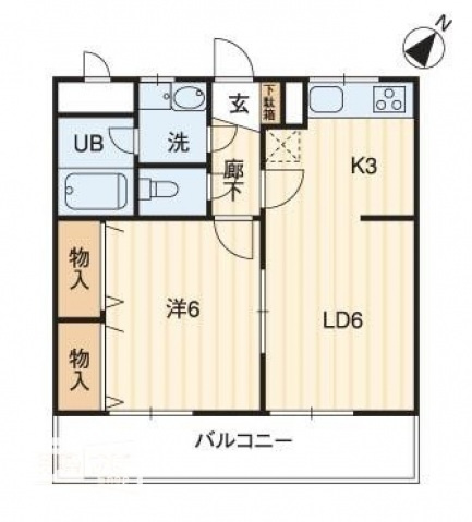 コンフォルト桜町の間取り|間取図