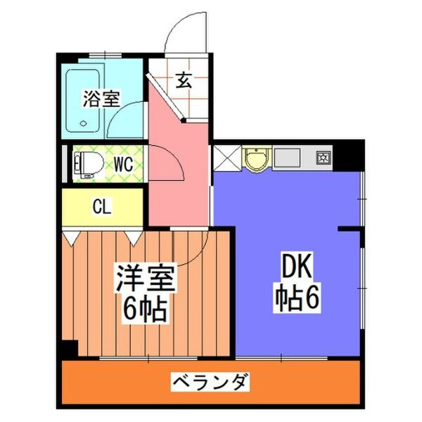高山ビルの間取り