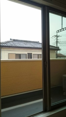 エミーナＡのバルコニー