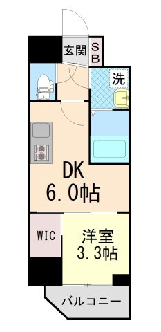セレニテ神戸元町クレアの間取り
