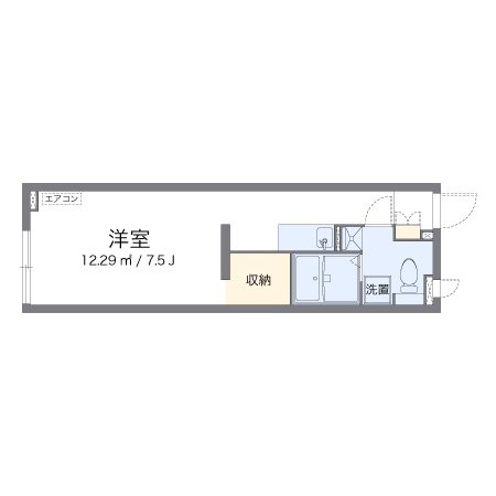 アルク中川コートの間取り