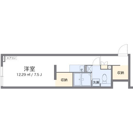 アルク中川コートの間取り