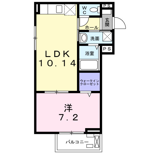 ポノ　ククナの間取り