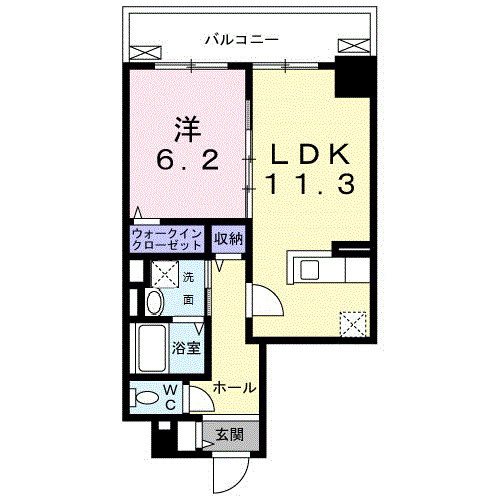 オリヴィエの間取り