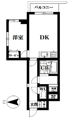 トーユーハイツ菊川の間取り
