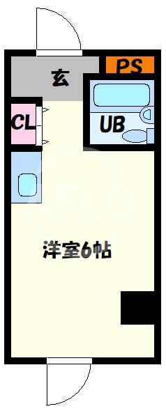 ノアーズアーク桃谷21　五条小学校区の間取り|ノアーズアーク桃谷21　間取り