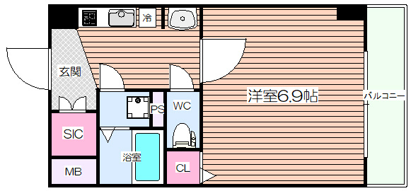 【間取り】 | トレヴァンス梅田
