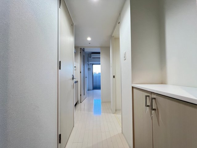 エグゼ天王寺Ⅱの玄関
