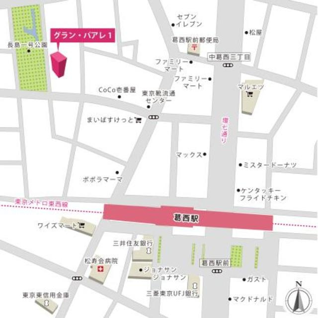 グラン・パァレ１の地図