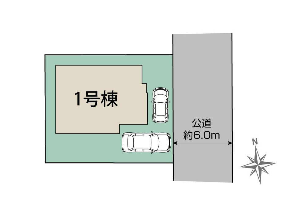 牛久市南7丁目18期　新築戸建の区画図