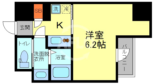 ArtizA森ノ宮D.C.の間取り|ArtizA森之宮D.C.　間取り
