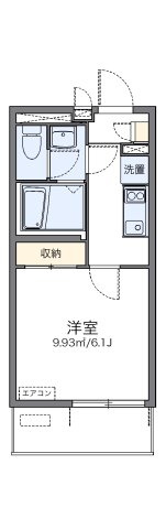 レオネクストＮＩＳＨＩＧＡＩⅢの間取り|代表的な間取のため実際の間取とは異なる場合があります
