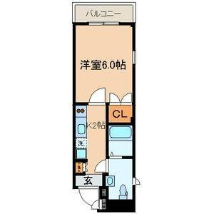 ラフィネ森下の間取り